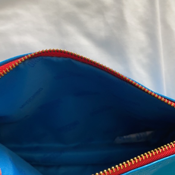 MOSCHINO PERFUM mini blue bag. - Picture 4 of 8